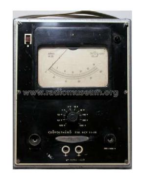 Tube Voltmeter HCV-11-55; Hiradástechnika (ID = 826990) Equipment