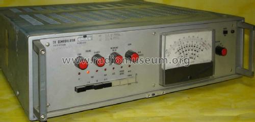 TV Demodulator TR-0771; Hiradástechnika (ID = 1453649) Equipment