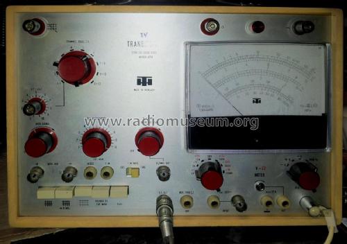 TV Transitest TR-0850 / T022; Hiradástechnika (ID = 2943426) Ausrüstung