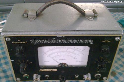 TV Tube Voltmeter HCU-13-59; Hiradástechnika (ID = 719116) Ausrüstung