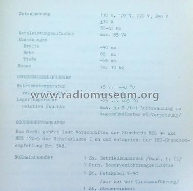 VHF-UHF Generator TR-0655 / R061; Hiradástechnika (ID = 2133307) Equipment