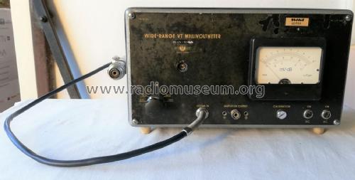 Wide Range Millivoltmeter TR-1302; Hiradástechnika (ID = 2718575) Equipment