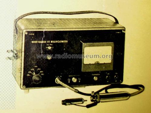 Wide Range Millivoltmeter TR-1302; Hiradástechnika (ID = 869815) Equipment