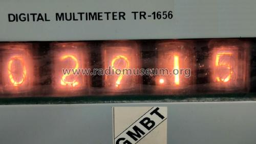 Digital Multimeter TR-1656; Hiradástechnikai (ID = 2930888) Ausrüstung