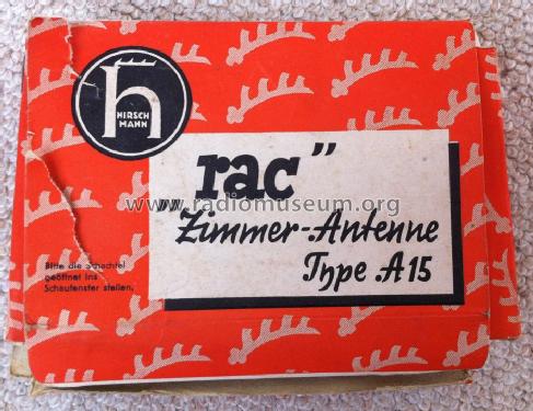 Zimmerantenne rac A15 / rac A20; Hirschmann GmbH & Co (ID = 1654500) Antenne