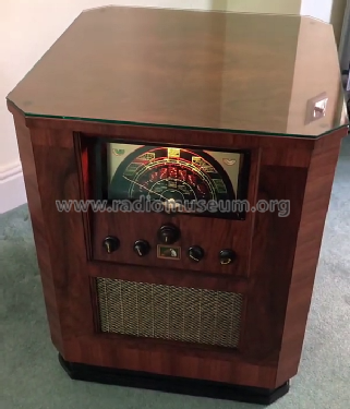 10 Valve All-World Armchair Radi 655; His Master's Voice (ID = 2874870) Radio