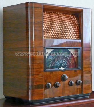 10 Valve All-World Table Grand 650; His Master's Voice (ID = 2049100) Radio