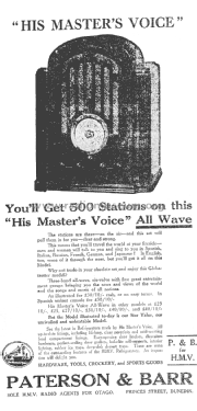128A; His Master's Voice N (ID = 2931605) Radio