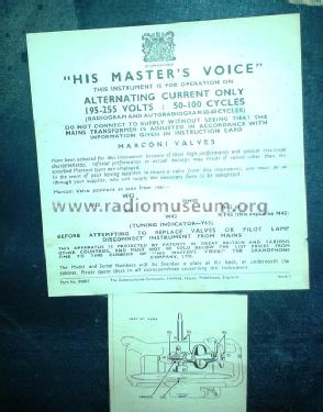 490; His Master's Voice (ID = 1540692) Radio