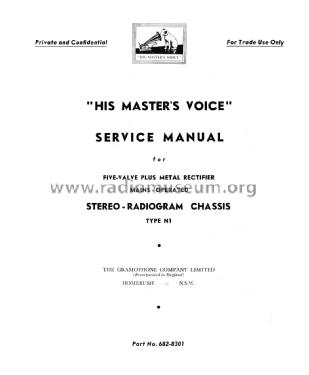 Princess N1-4V Ch=N1; His Master's Voice (ID = 2731590) Radio