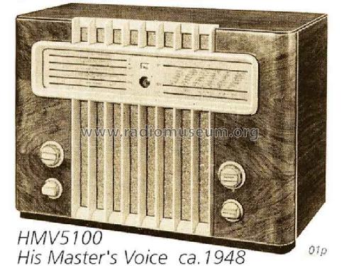 5100; His Master's Voice (ID = 1639) Radio