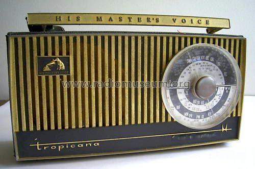 Tropicana JD-1F Ch= JD; His Master's Voice (ID = 680224) Radio