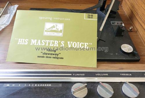 Viking TG-40 Ch= TG; His Master's Voice (ID = 3132775) Radio