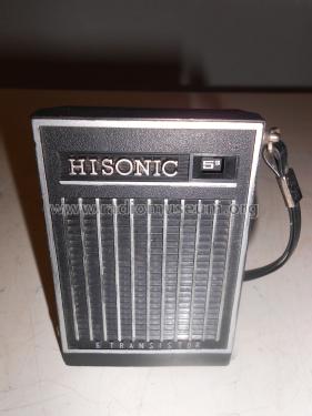 6 Transistor ; Hisonic; where? (ID = 2353131) Radio