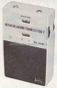 2 Band Transistor 7 WH-761M; Hitachi Ltd.; Tokyo (ID = 469031) Radio