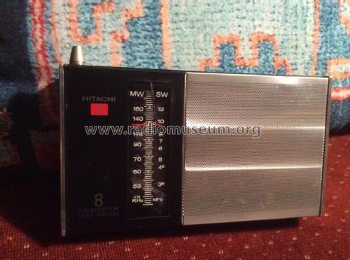 8 Transistor Super Sensitive WH-814; Hitachi Ltd.; Tokyo (ID = 2748551) Radio