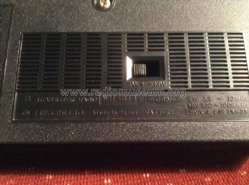 8 Transistor Super Sensitive WH-814; Hitachi Ltd.; Tokyo (ID = 2748554) Radio