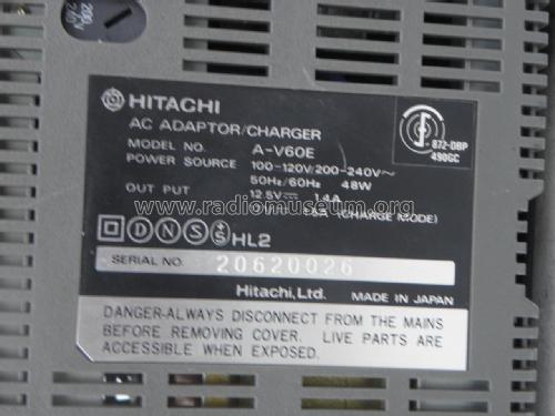 AC Adaptor/Charger A-V60E; Hitachi Ltd.; Tokyo (ID = 1976298) Power-S