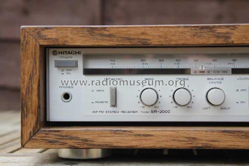AM-FM Stereo Receiver SR-2000; Hitachi Ltd.; Tokyo (ID = 1546995) Radio