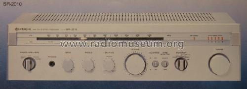 AM-FM Stereo Receiver SR-2010; Hitachi Ltd.; Tokyo (ID = 1716297) Radio