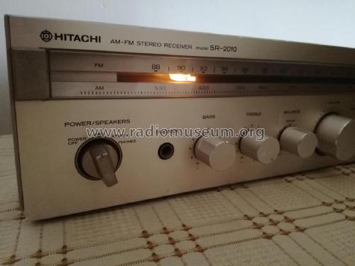 AM-FM Stereo Receiver SR-2010; Hitachi Ltd.; Tokyo (ID = 2322919) Radio