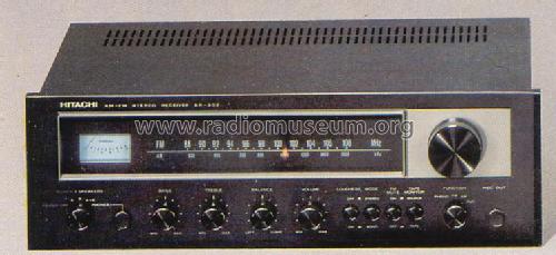 AM-FM Stereo Receiver SR-302; Hitachi Ltd.; Tokyo (ID = 1298554) Radio