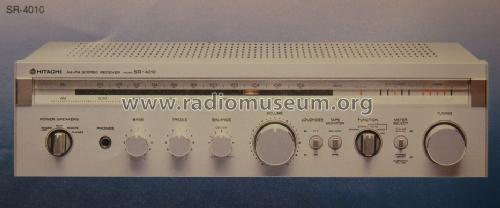 AM-FM Stereo Receiver SR-4010; Hitachi Ltd.; Tokyo (ID = 1716298) Radio