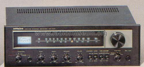 AM-FM Stereo Receiver SR-502; Hitachi Ltd.; Tokyo (ID = 1298560) Radio