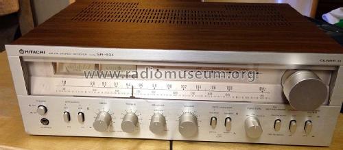 AM-FM Stereo Receiver SR-604; Hitachi Ltd.; Tokyo (ID = 1545410) Radio