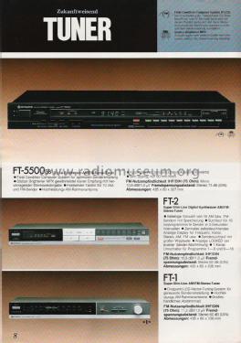 AM/FM Stereo Tuner FT-1; Hitachi Ltd.; Tokyo (ID = 1875677) Radio