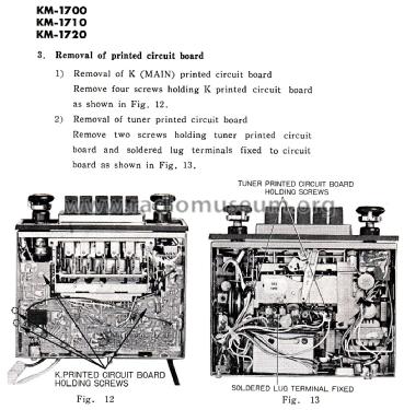 Autoradio KM-1720; Hitachi Ltd.; Tokyo (ID = 2694365) Autoradio