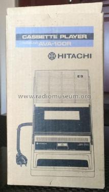 Cassette Player AVA-100R; Hitachi Ltd.; Tokyo (ID = 1725152) R-Player