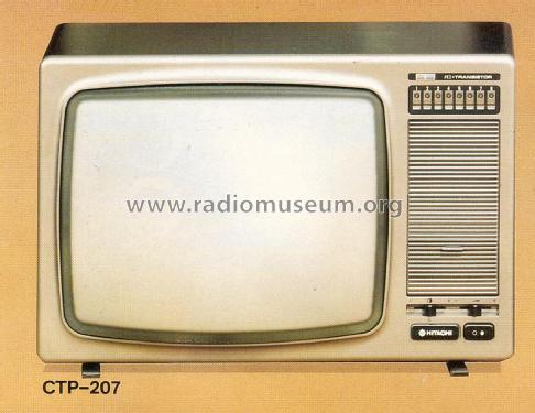 Color TV CTP-207; Hitachi Ltd.; Tokyo (ID = 1876004) Television