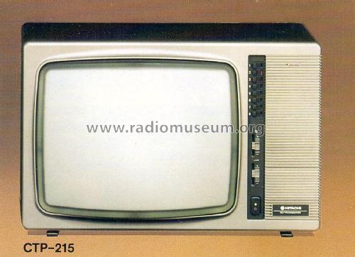 Color TV CTP-215; Hitachi Ltd.; Tokyo (ID = 1876009) Television