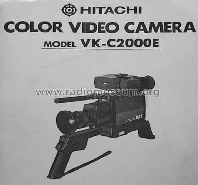 Color Video Camera VK-C2000E; Hitachi Ltd.; Tokyo (ID = 1104197) TV-studio
