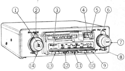 CSK-419L; Hitachi Ltd.; Tokyo (ID = 584367) Car Radio