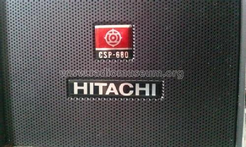 CSP-680; Hitachi Ltd.; Tokyo (ID = 1280188) Television