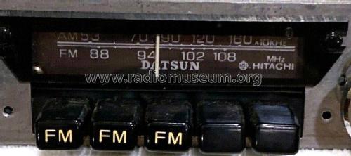 Datsun A-1551; Hitachi Ltd.; Tokyo (ID = 2595815) Car Radio