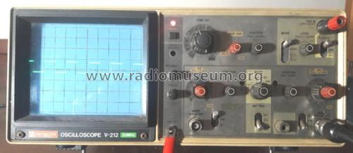 Dual Channel Oscilloscope V-212; Hitachi Ltd.; Tokyo (ID = 2291563) Equipment