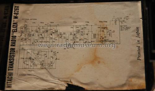 Eliza W-826X; Hitachi Ltd.; Tokyo (ID = 1175748) Radio