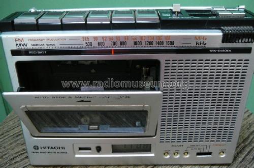 FM/MW Cassette Recorder TRK-5450EX; Hitachi Ltd.; Tokyo (ID = 1496304) Radio