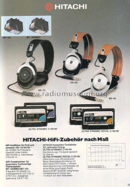 HiFi Headphone HD-90; Hitachi Ltd.; Tokyo (ID = 1876859) Parlante