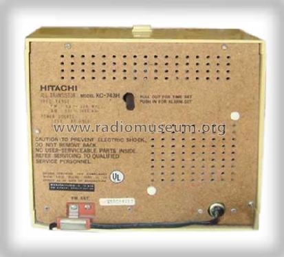 KC-743H; Hitachi Ltd.; Tokyo (ID = 385315) Radio