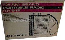 IC Solid State KH912; Hitachi Ltd.; Tokyo (ID = 398128) Radio