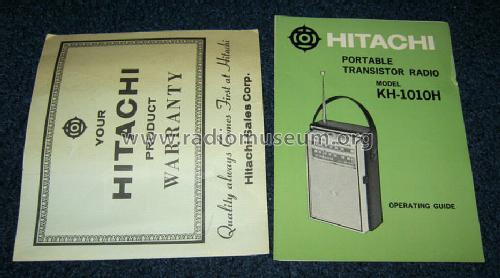 KH-1010H; Hitachi Ltd.; Tokyo (ID = 1221540) Radio