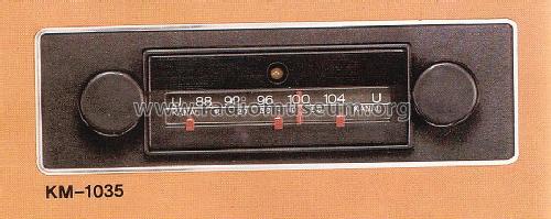 KM-1035; Hitachi Ltd.; Tokyo (ID = 1595385) Car Radio
