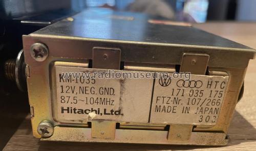 KM-1035; Hitachi Ltd.; Tokyo (ID = 2671712) Car Radio