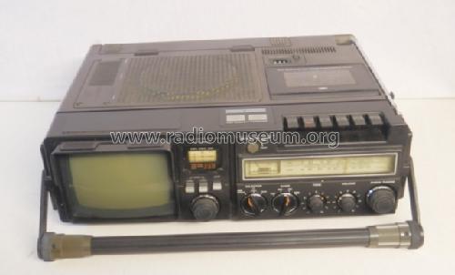 Mark 5 TV-FM SW MW Radio Cassette Recorder K-50R; Hitachi Ltd.; Tokyo (ID = 1306108) TV-Radio