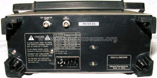 Oscilloscope V-522; Hitachi Ltd.; Tokyo (ID = 1050931) Equipment