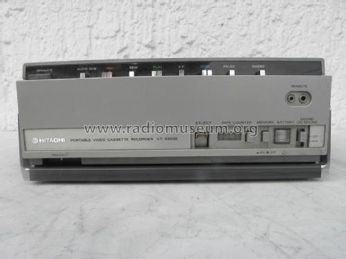 Portable Video Cassette Recorder VT-6500E + Videotuner VT-TU 65 E; Hitachi Ltd.; Tokyo (ID = 1976293) R-Player